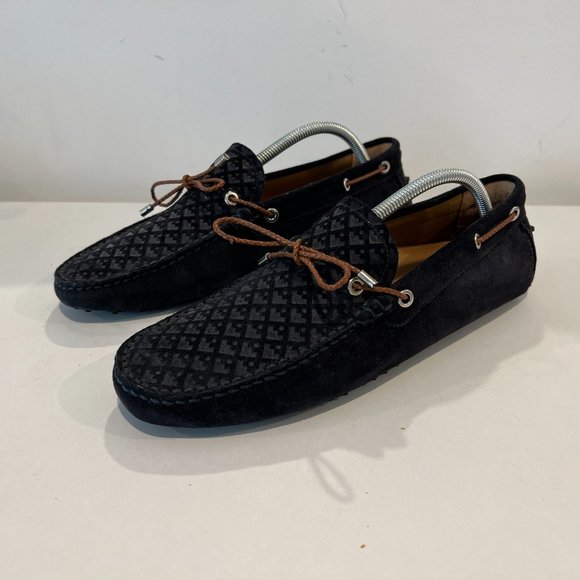 Bally Weilon Suede Driving Loafers Mens US9 - Picture 1 of 9